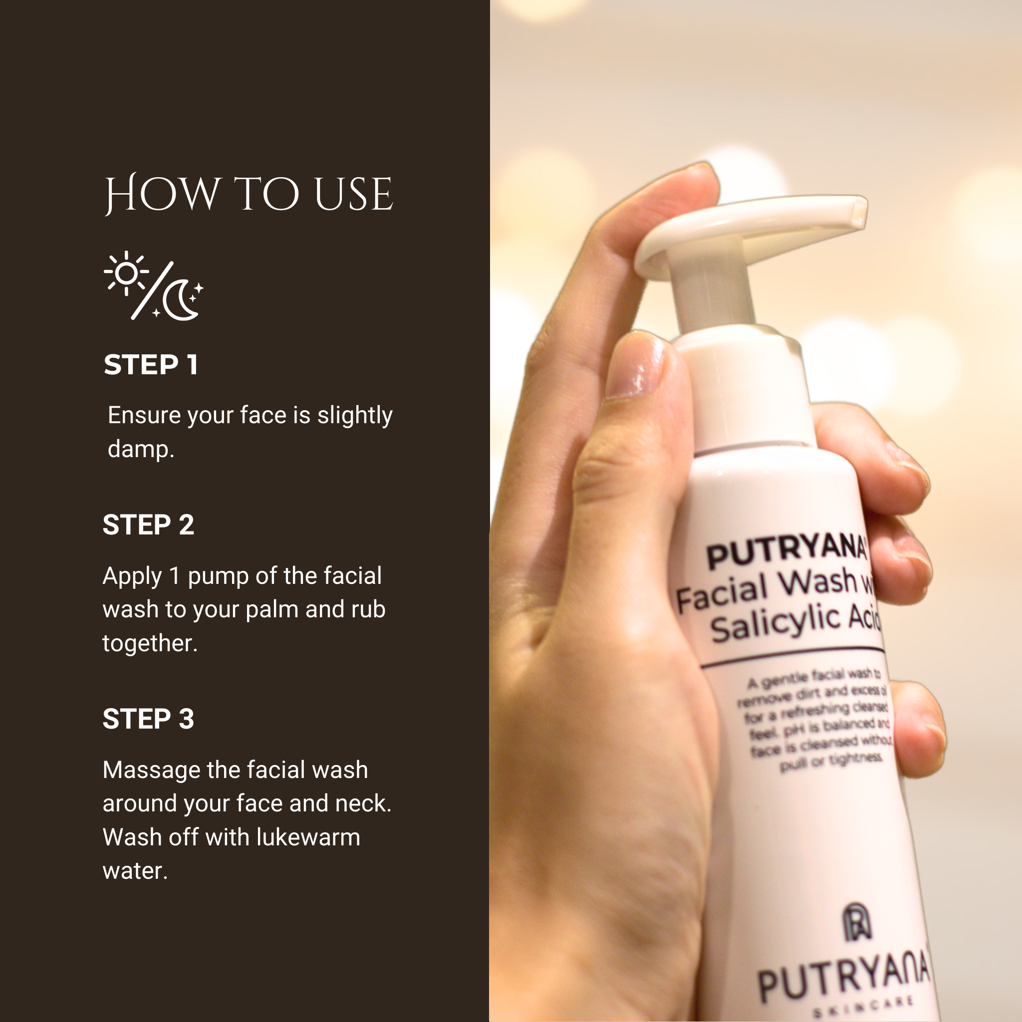 Anti-Acne Face Wash + Salicylic Acid (BHA) (100ml)