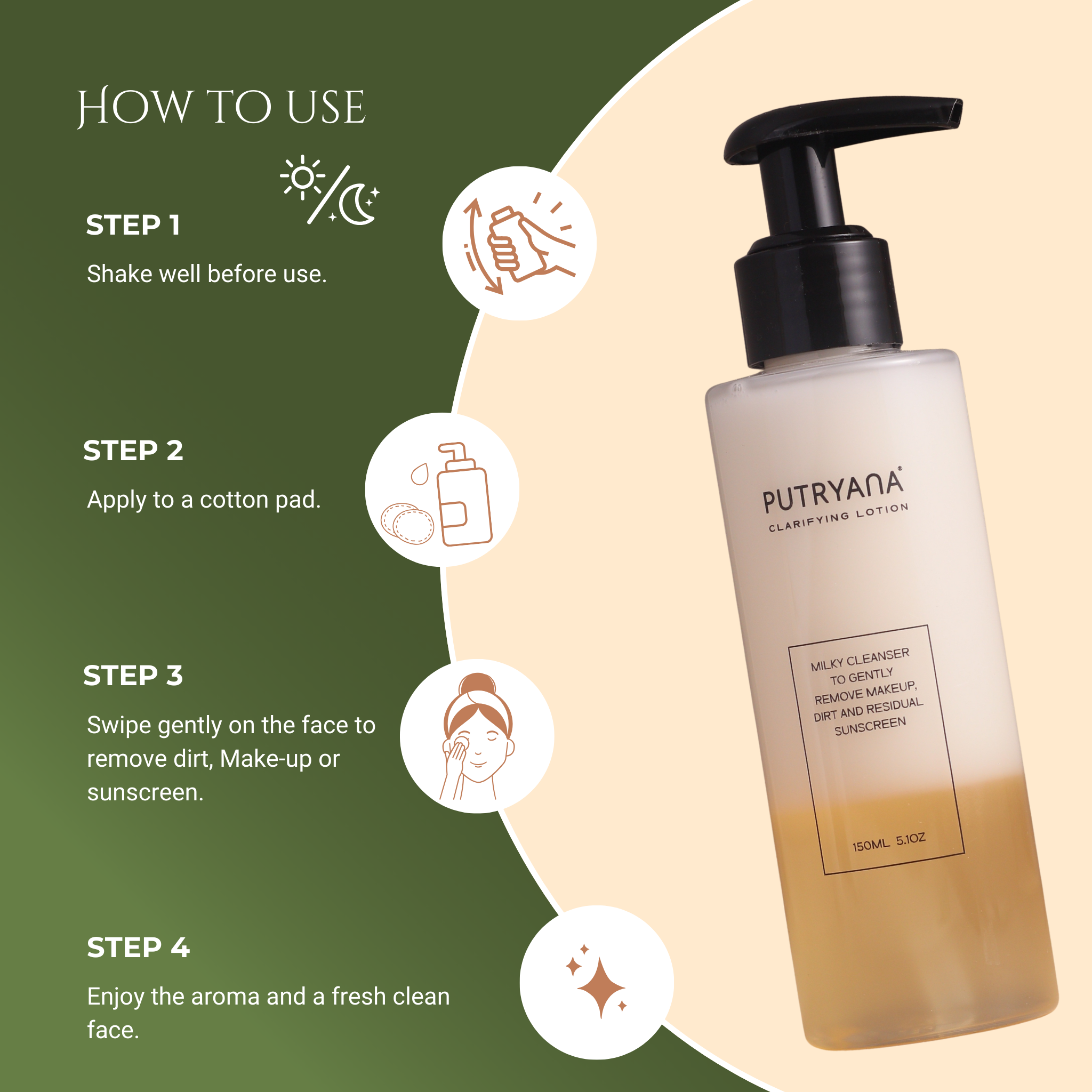 Clarifying Lotion + Green Tea Extract (150ml)