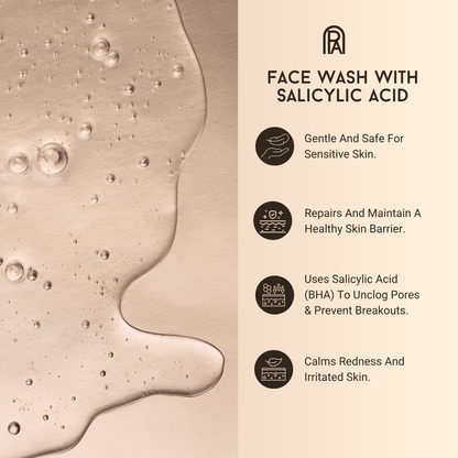 Anti-Acne Face Wash + Salicylic Acid (BHA)  (100ml)
