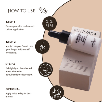 Cnozit Anti-Acne Niacinamide Serum (15ml)