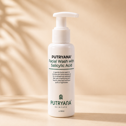 Anti-Acne Face Wash + Salicylic Acid (BHA)  (100ml)